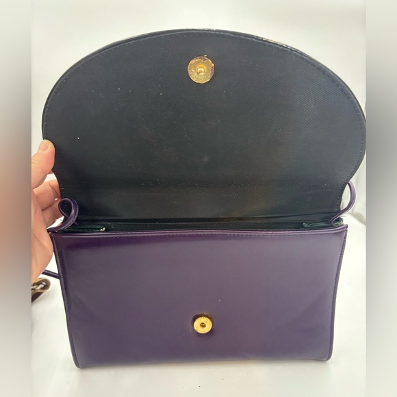 VINTAGE 80’s Retro Colour Block Crossbody Bag - Picture 2 of 6